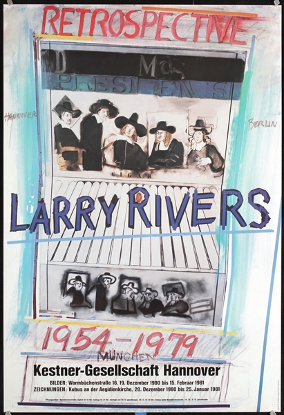 Retrospective - Larry Rivers by Larry Rivers, 1980