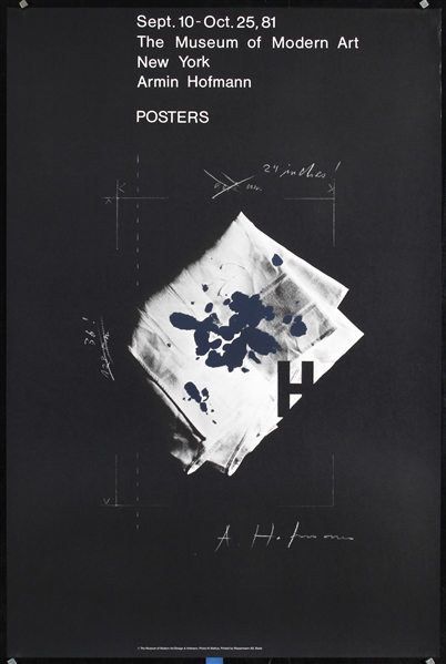 Armin Hofmann Posters (MoMA) by Armin Hofmann, 1981