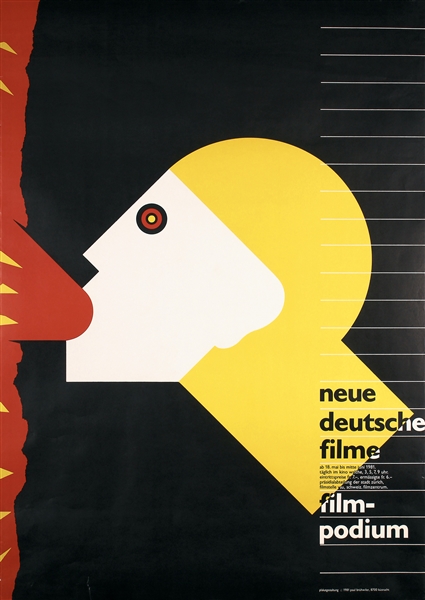 filmpodium - neue deutsche filme by Paul Brühwiler, 1981