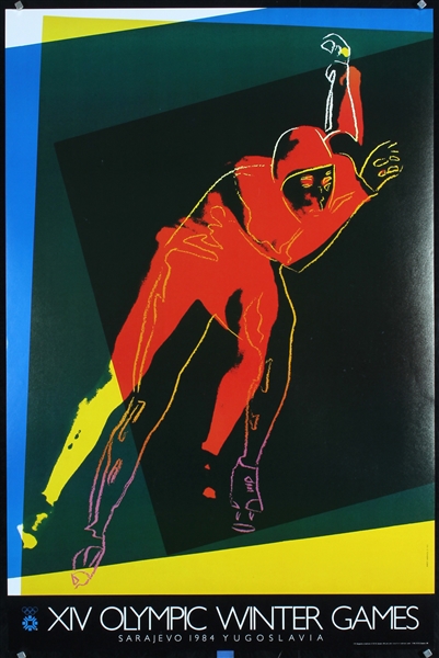 Olympic Winter Games - Sarajevo by Andy Warhol, 1984