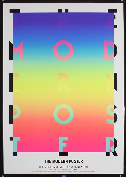 The Modern Poster by Koichi Sato, 1988