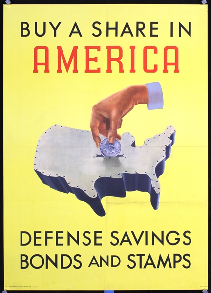 Buy a Share in America by Henry Billings, 1941