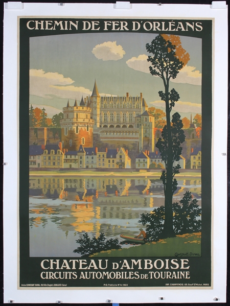 Chateau dAmboise by Constant Duval, 1922