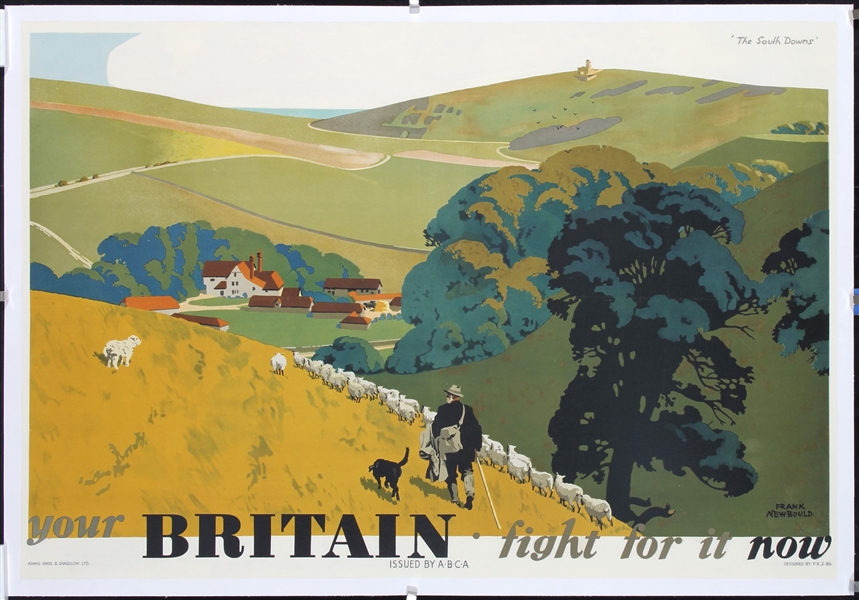 Your Britain - The South Downs by Frank Newbould, 1942