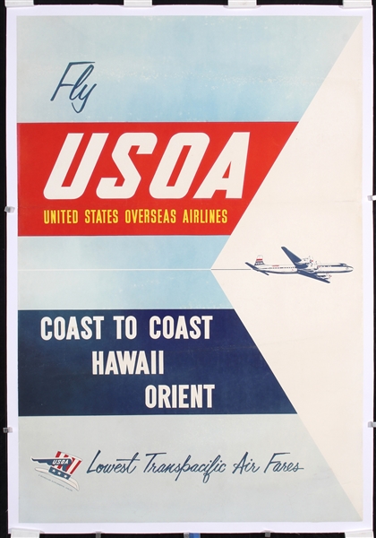 USOA - Coast to Coast Hawaii Orient by Anonymous, ca. 1950