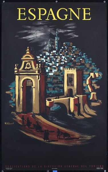 Espagne by Bernhard Villemot, 1952