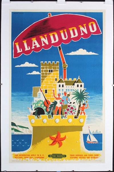Llandudno by Daphne Padden, ca. 1955