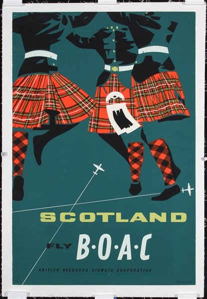 BOAC - Scotland by Anonymous, ca. 1956