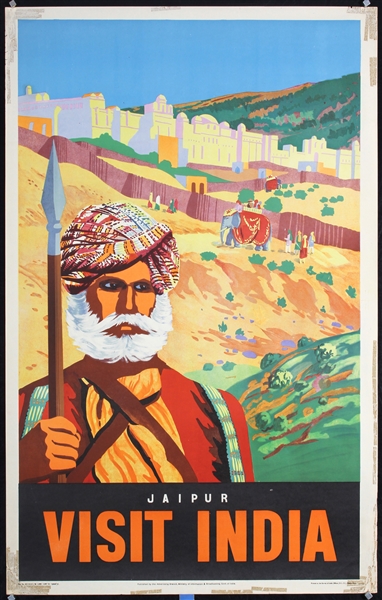 Visit India - Jaipur by Anonymous, 1951
