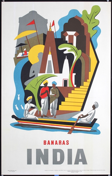 India - Banaras by Anonymous, 1957