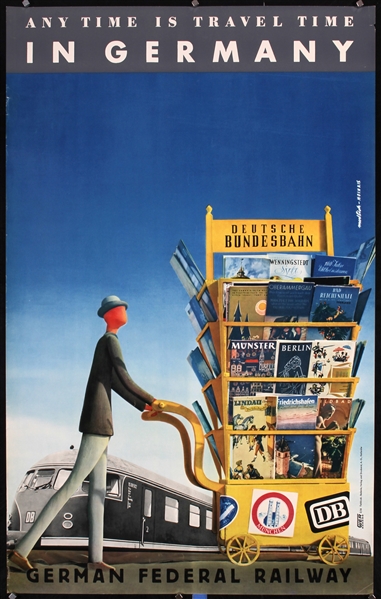 Deutsche Bundesbahn - Reise mit uns by Modlich / Hoinkis, 1956