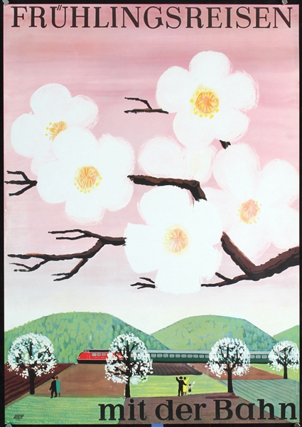 Frühlingsreisen mit der Bahn by Dieter von Andrian, 1962