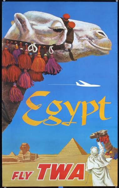 TWA - Egypt by David Klein, ca. 1965