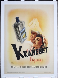 Kranebet liquore by Craf Studio, Italy, 1946