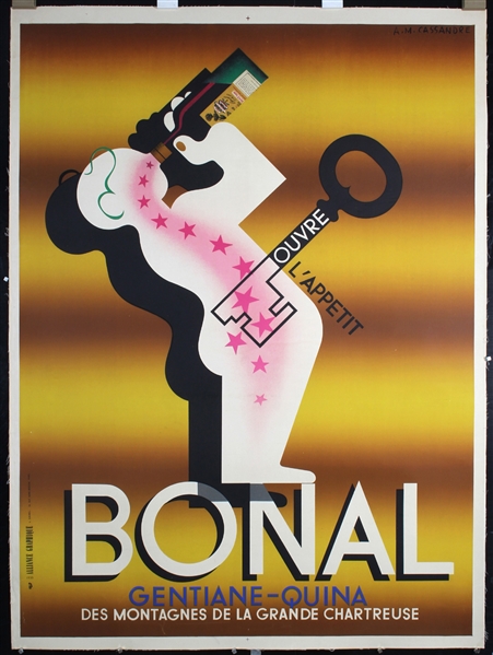 Bonal by AM Cassandre. 1935