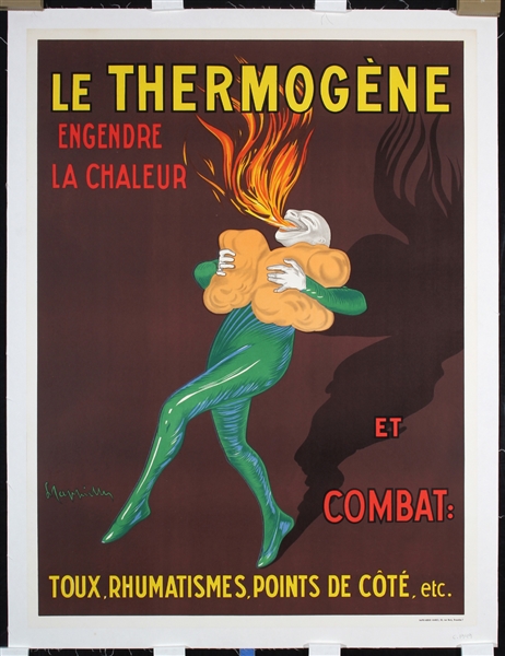 Le Thermogene by Cappiello. ca. 1950