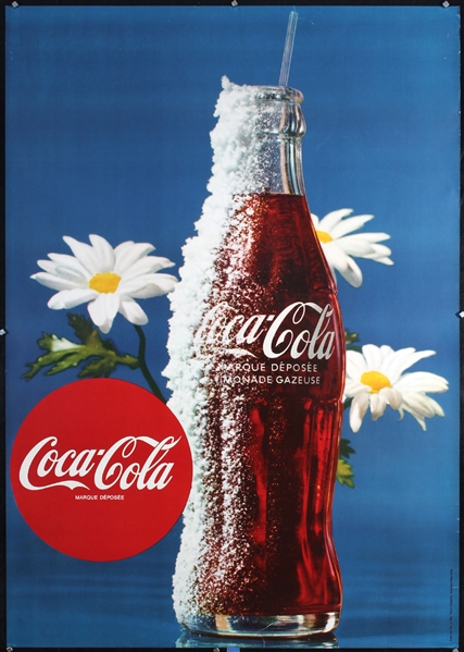 Coca Cola (Iced bottle) by Wirz. 1962
