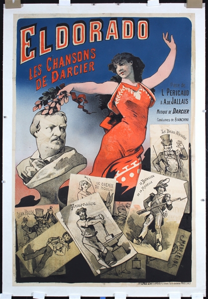 Eldorado - Les Chanson de Darcier by Anonymous, ca. 1895