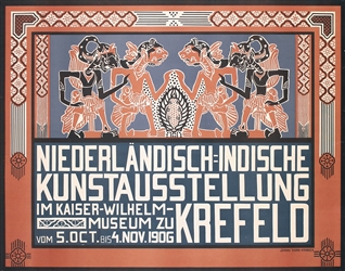 Nederländisch-Indische Kunstausstellung Krefeld by Johan Thorn-Prikker, 1906