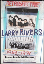 Retrospective - Larry Rivers by Larry Rivers, 1980