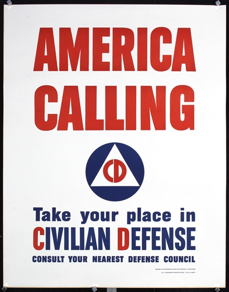 America Calling by Charles T. Coiner (Attributed), 1941