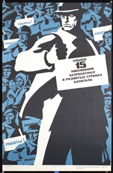 Over 15 million unemployed in developed countries (USSR) by Briskin, 1976
