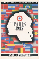 Exposition Internationale Paris by Jean Carlu, 1937