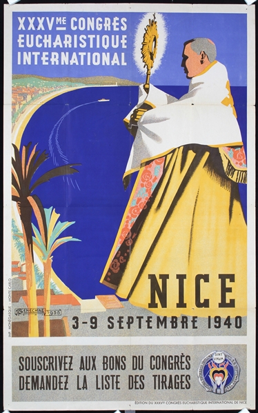 Congres Eucharistique International - Nice by Sénéchal, 1940