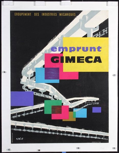 Emprunt Gimeca by Eric. 1961