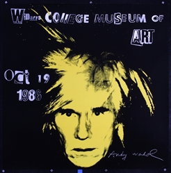 Williams College (Self-Portrait) by Andy Warhol. 1986