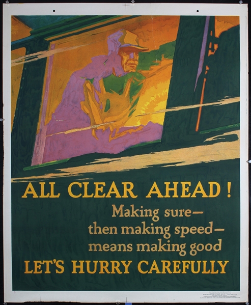 All Clear Ahead by Elmes. 1929