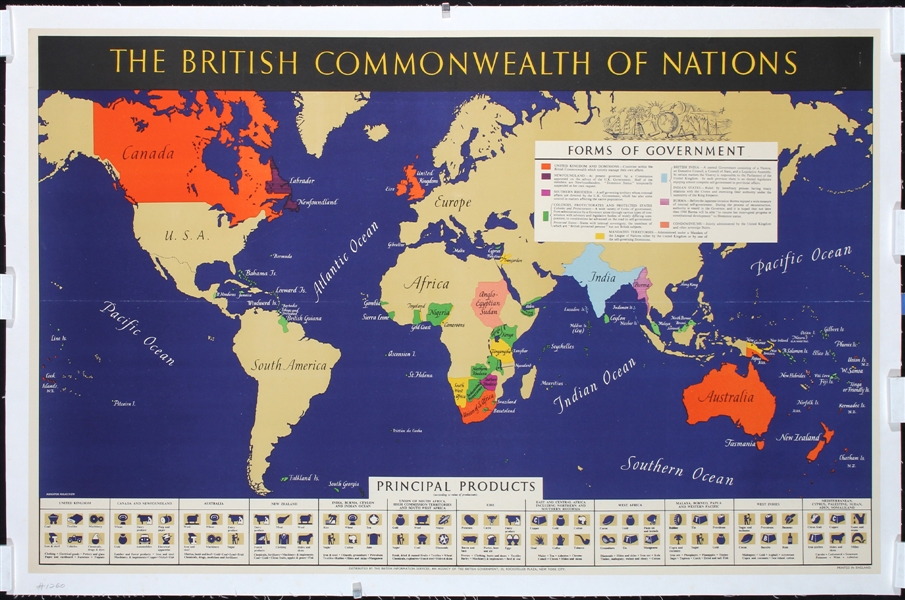 The British Commonwealth of Nations by Anonymous. ca. 1942