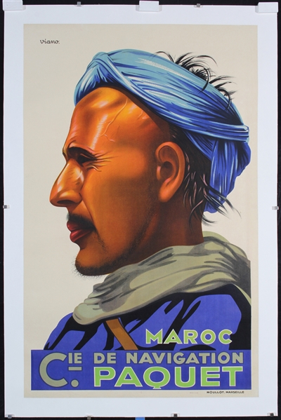 Maroc - Navigation Paquet by Viano. ca. 1935
