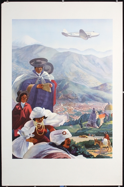 Pan American - Ecuador (Before Text) by Lawler, Paul George. ca. 1938