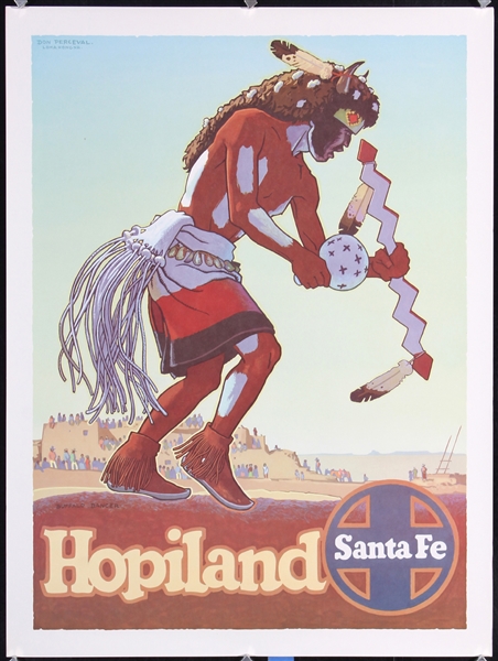 Santa Fe - Hopiland by Perceval. ca. 1946
