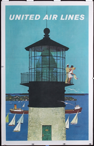 United Air Lines (Lighthouse) by Stan Galli. ca. 1960