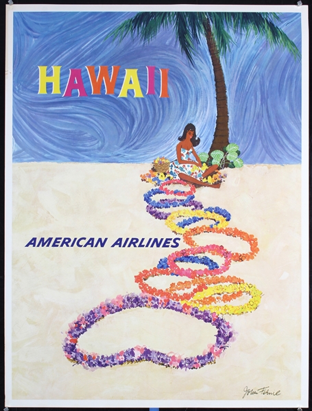 American Airlines - Hawaii by Fernie, John A.  1919 -. ca. 1960