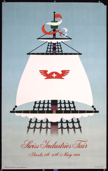 Swiss Industries Fair by Herbert Leupin, 1946