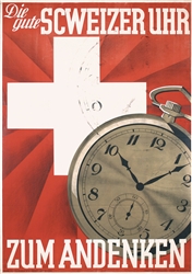 Die gute Schweizer Uhr (Swiss Watch) by Häusler, ca. 1930