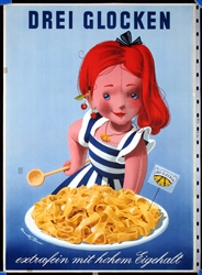 Drei Glocken (Pasta Doll) by Donald Brun, 1954