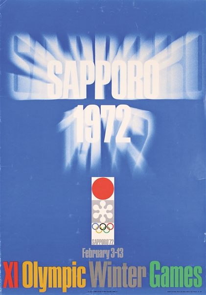 Olympic Winter Games - Sapporo by Hosoya, 1972