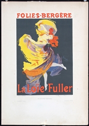 Folies-Bergere - La Loie Fuller (Les Affiches Illustrees) by Jules Cheret, 1896