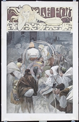 Le Fou (Figaro Illustré) by Mucha, 1897