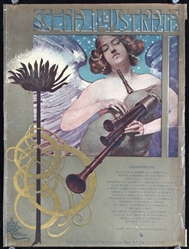 Scena Illustrata (Magazine Cover) by Mataloni, ca. 1900