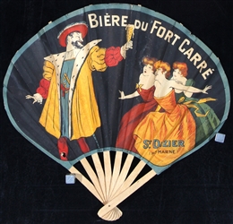Biere du Fort Carré (Advertising Fan) by Cappiello, ca. 1920