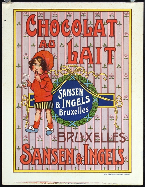 Chocolat au Lait - Sansen & Ingels, ca. 1910