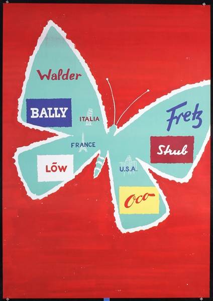 Waldfer, Bally Fretz (Butterfly), ca. 1956