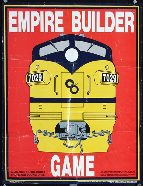 Empire Builder Game by Fugate / Garcia, 1984
