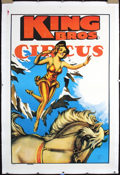 King Bros. Circus by Roland Butler, 1965