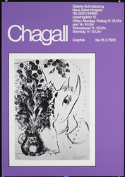 Chagall - Galerie Schmücking by Marc Chagall, 1973
